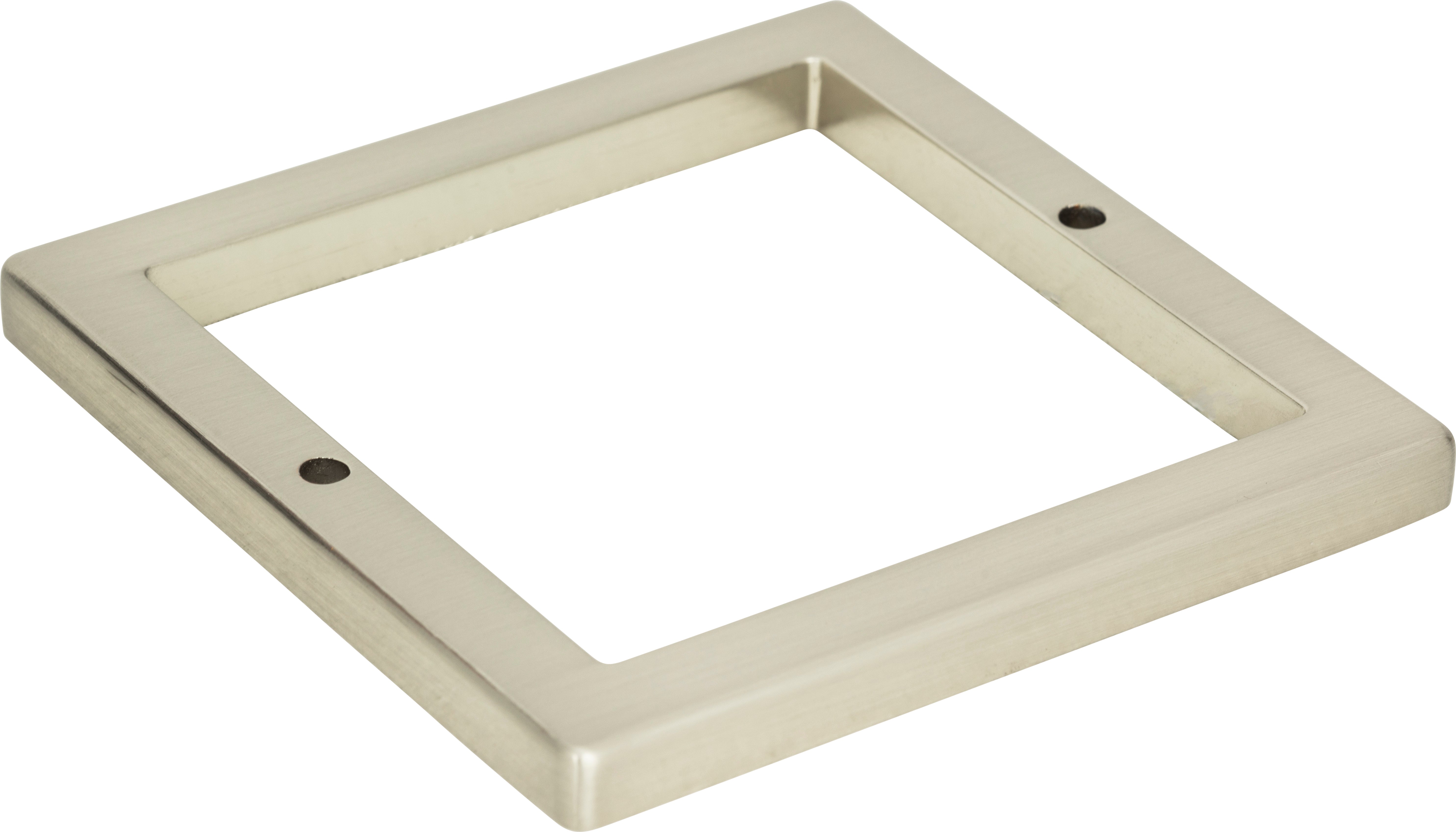 Tableau Square Base 3 Inch Brushed Nickel | KitchBath