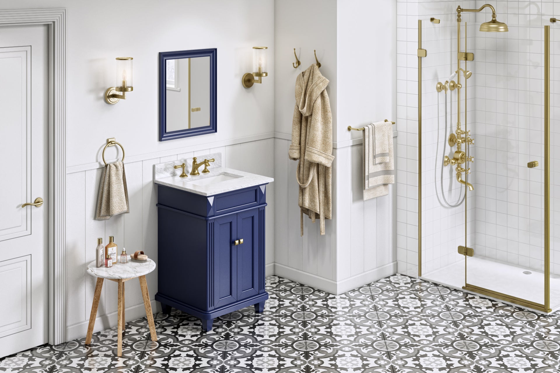 24" Hale Blue Douglas Vanity | KitchBath