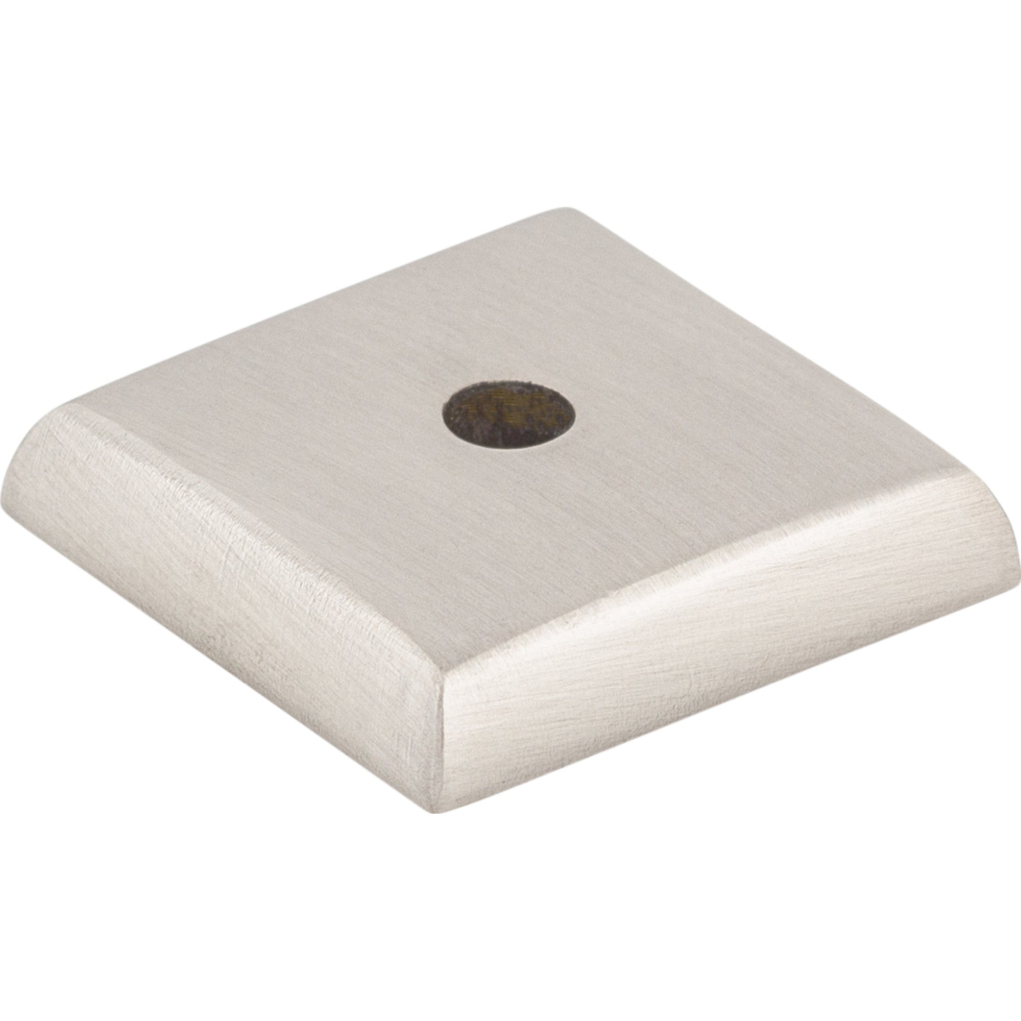 Aspen II Square Backplate 7/8 Inch Brushed Satin Nickel | KitchBath