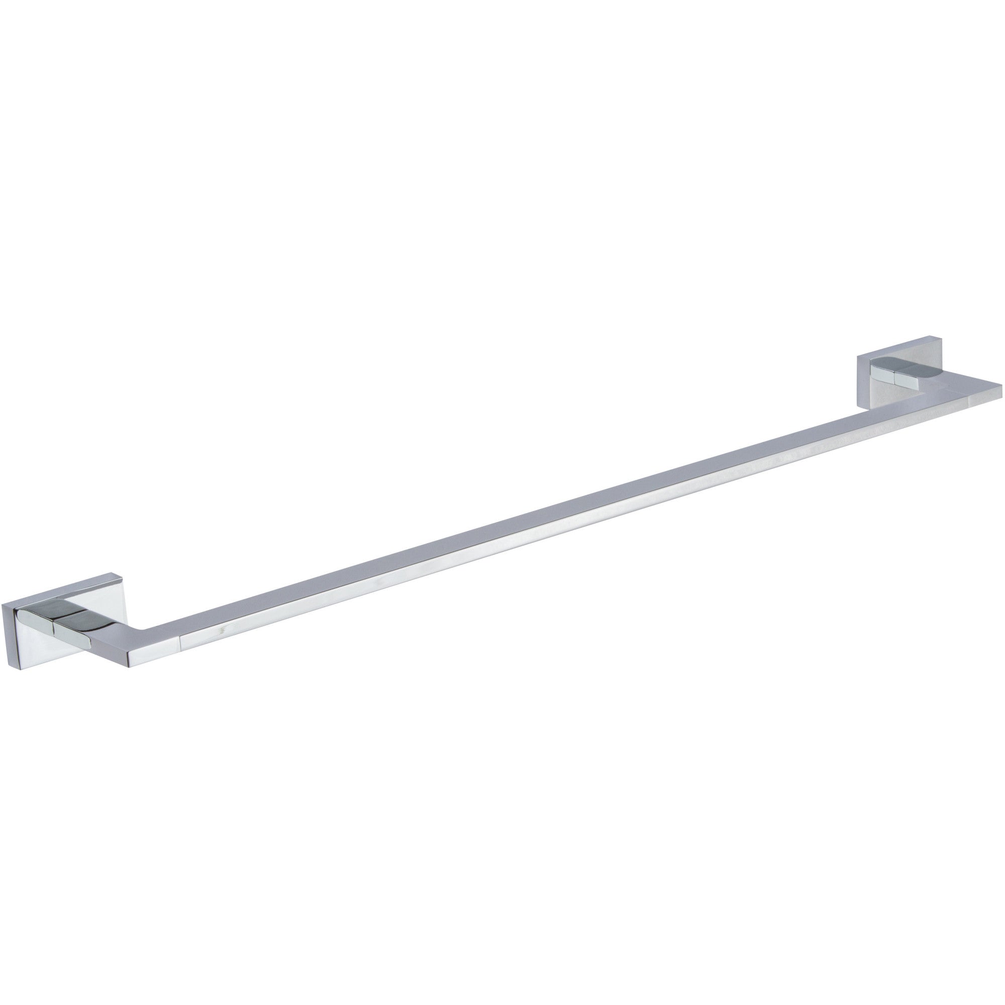 Axel Bath Towel Bar 24 Inch Single Polished Chrome | KitchBath