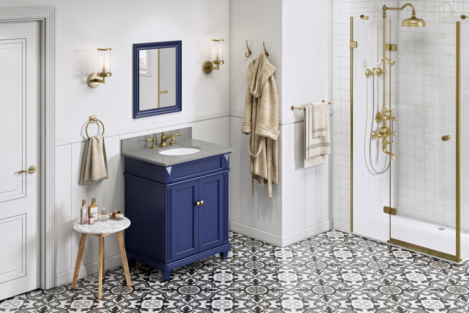 30" Hale Blue Douglas Vanity | KitchBath