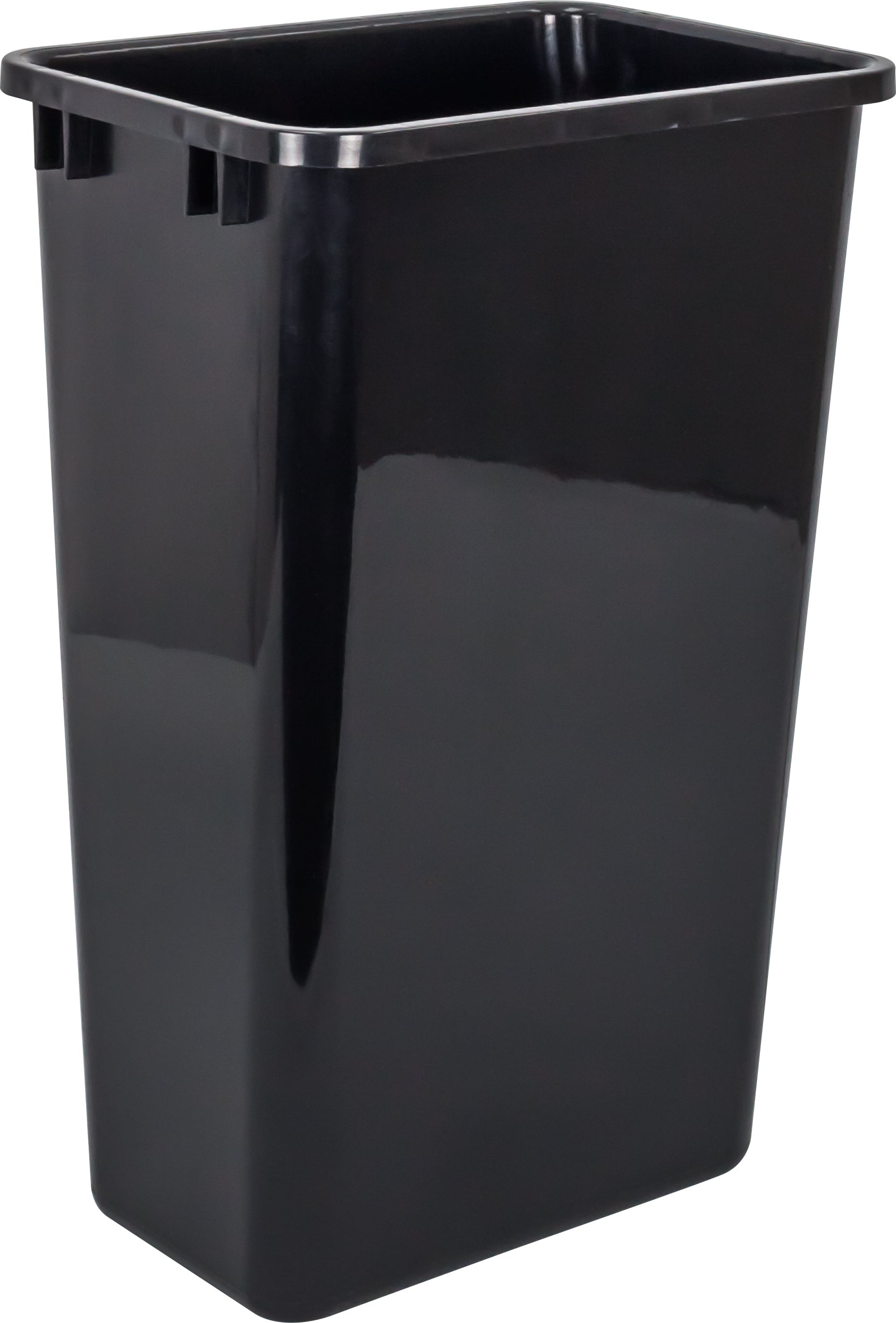 Double Black 50 Quart Top-Mount Trashcan Pullout for 18" Opening | KitchBath