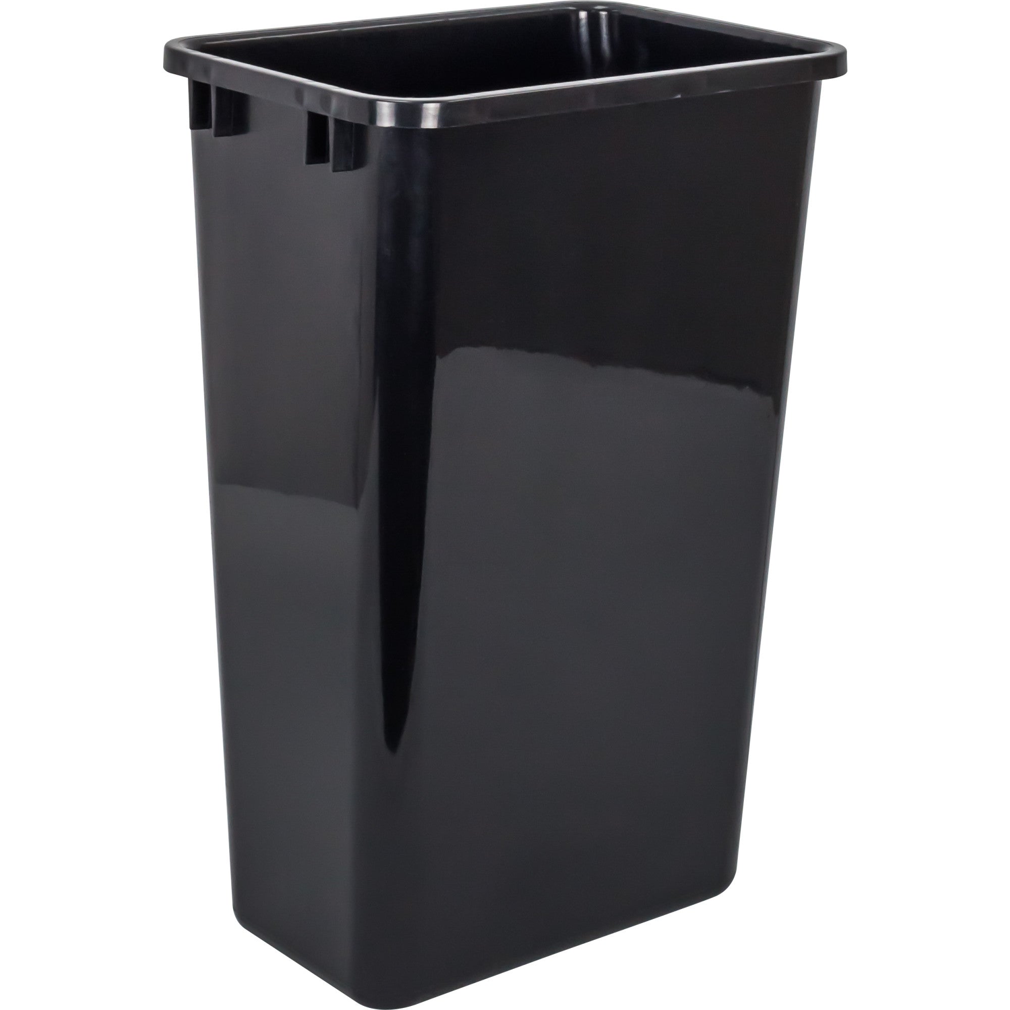 Double Black 50 Quart Top-Mount Trashcan Pullout for 18" Opening | KitchBath