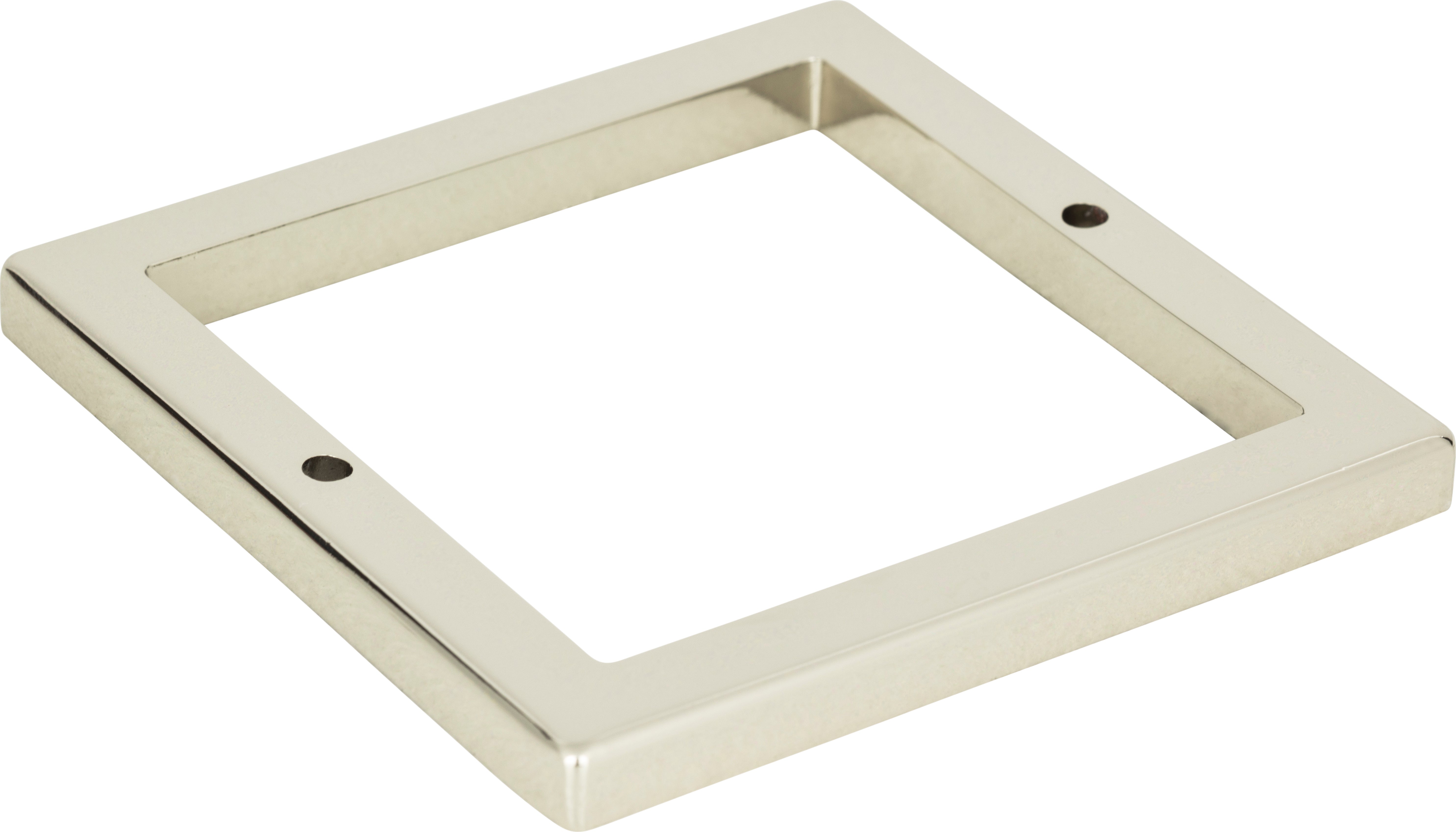 Tableau Square Base 3 Inch Polished Nickel | KitchBath